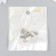 Bale with a suspension metal for creativity "waves" silver 2.4x1.2 cm