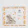 Apron Ethel Yellow Garden 60x70cm, 100% cotton, sarzha 190 g/m2
