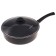 Steven Consul, 3.7 l, d = 26 cm, glass cover, plastic handle, anti -stick coating, black color