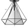 Lamp 2136/1bk E27 40W Black 25x25x26.5 cm Bayerlux