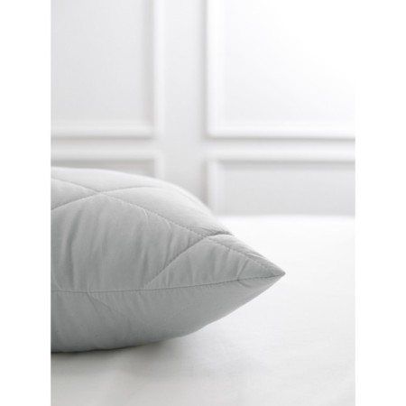 Guten Morgen Softt pillow, size 50x70 cm, gray color-3