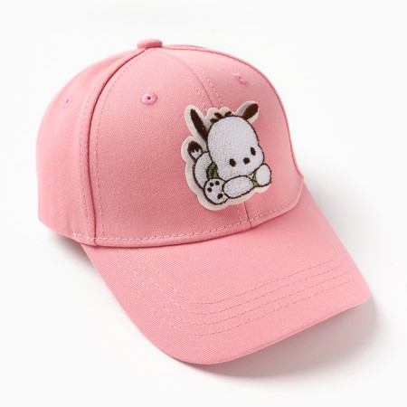 Cap "baseball cap" for a girl, pink color, size 52 -54