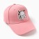 Cap "baseball cap" for a girl, pink color, size 52 -54
