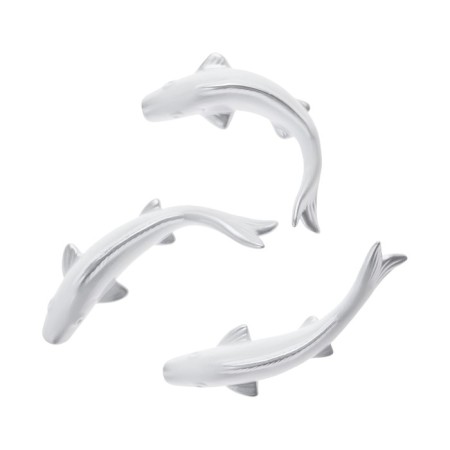 Wall decoration, gypsum panel "Wave", 3 pcs-1