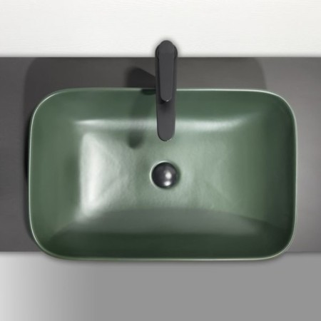Comforty 78575MDG-60 liner, rectangular, dark green matte color-3