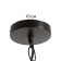 Lamp "Lantern" E27 40W black 8x8x15-115cm