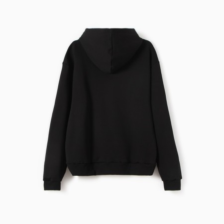 Jumper (sweatshirt) men's minku: be good, black color, rr 48-3