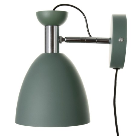 Sconces with a switch on the wire "Claudia" E27 40W green 28x15x20cm-4