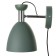 Sconces with a switch on the wire "Claudia" E27 40W green 28x15x20cm