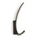 Furniture hook Cappio Flat, three -rod, bronze