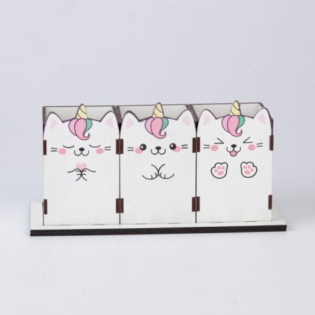 Organizer for the Office "Kotik" 6.5 x 10.8 cm-2