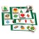 Lotto "New Year" 36 wooden chips + 6 cards + bag