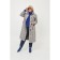 Female coat, size 56, blue color