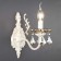 Bra Elisha 60W E14 white with gold