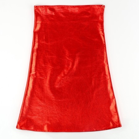 Carnival set "Evil Chertic": dress, gloves, rim, river 42-44, red-5