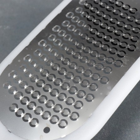 Feet heaps, metal, with a case, 20.5 cm, white color-1