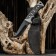 Tactical knife "Alfa" 20.5cm, blade 95mm/3.6mm, skinny, gray
