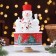Musical souvenir "New Year's three", red