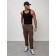 Cargo jeans men, size 52, brown color