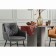 Allar chair, 580 × 520 × 850 mm, eco -leather, matting, color gray color