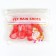 Rubber boots for dogs, high, size L (6 x 4, 4 x 9 cm), red