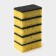 Household sponge "Royal Lilia", 450 g/m2, 105 × 65 × 35 mm, abrasive canvas