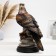 Figure "Golden Eagle on Stones" 44x30cm