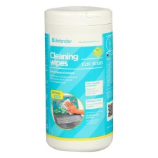 Cleaning napkins for all types of screens, Defender Cleaning Wipes, Optima, 100 pieces in a tube