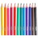 Colored pencils in a tube, 12 colors, trihedral, Smeshariki
