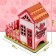 Tea house "Strawberry", 26 × 25.5 × 4.5 cm