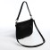 Salm-free bag of cross-bodi with a zipper, black color