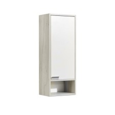 Aquaton “Fly” wardrobe 1-spent, white color, oak craft right