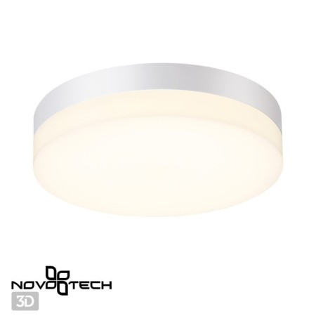 Opal lamp, 1x18W LED, 4000K, 1700LM, IP54, white color-4