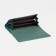 Women's wallet on magnets, green color