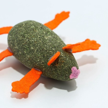 Cat toy "Cat" of cat mint, 8 x 2.5 cm-2