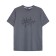 Male T -shirt, size 48, gray color