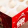 Packaging for 6 cupcakes with the window "Cute Snowman", 25 x 17 x 10 cm