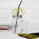 Pipe for cocktail "Rain", set of 12 pcs., Golden color
