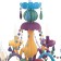 Rome chandelier 6he14 40W color 60x60x65-95cm Bayerlux