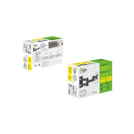 LE’SER LST-101.05 bracket, for TV, sloping-in-housing, 10-32 ", 117-383 mm from the wall, black-4