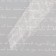 Film for decor and floristry, glossy, white, plain, "letter", bilateral, sheet 1pcs, 58 x 58 cm