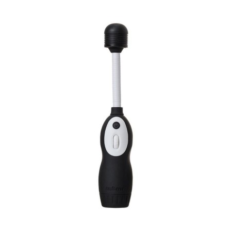 Vibration massager Lafree Denma, ABS plastic, black color, 20.4 cm-2
