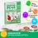 Training cards "Starting speech. I speak. Bunny Senya studies vegetables and fruits ”, 15 A6 cards