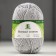 Yarn "soft cotton" 70% cotton, 30% nylon 220m/100g (008 silver)