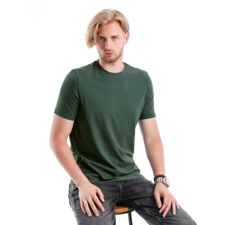 Grande T -shirt, size 46, khaki color-2