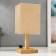 Table lamp 16226/1BG E27 40W light wood-beige 14x14x32.5 cm Risalux