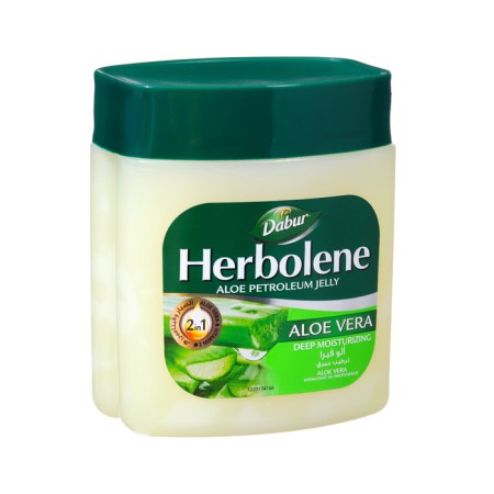 Vaseline for Dabur Herbolene Aloe Vera and Vitamin E, moisturizing, 2 pcs 115 ml-1