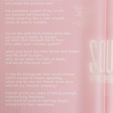 Matte film "Fashion magazine" Tea rose, 0.58 x 0.58 m-2