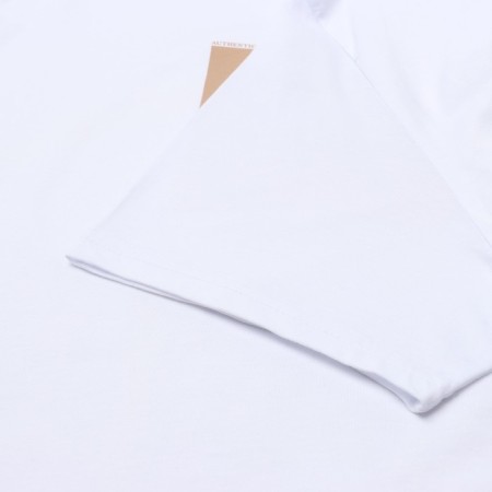 T -shirt male, white color, size 44 (s)-3