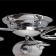 Cellars' chandelier "Fiesta", 3x60W E14, chrome 60x60x13 cm
